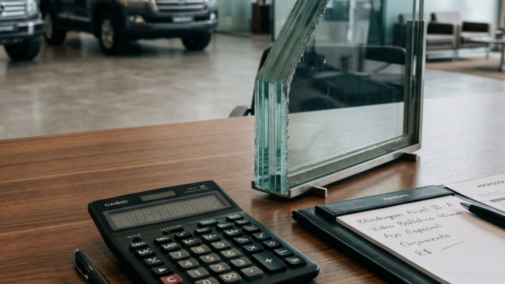 Quanto custa blindar um carro em 2026